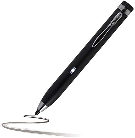 Broonel Black Fine Point Digital Active Stylus Stylus Pen компатибилен со Dell Latitude 11 3190 2in1