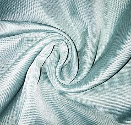 Adswin EMF заштита и зрачење заштитени ткаенини-силвер/RPET ткаени измешани ткаенини анти-зрачење ЕМИ РФИД Заштитени 39 x59 инчи
