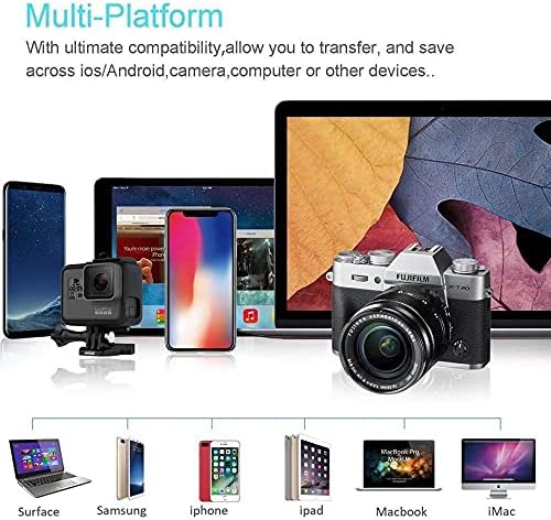Boxwave Паметен Гаџет Компатибилен Со Samsung Galaxy Book3 Pro-AllReader Sd Читач На Картички, Microsd Читач НА Картички SD Компактен
