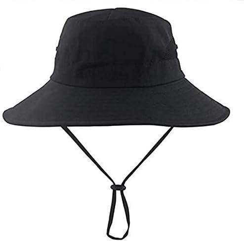 Кофа за заштита на сафари-песоци жени-летна капа од плажа летна капа од ширина на ширина-ширина-брим за дишење