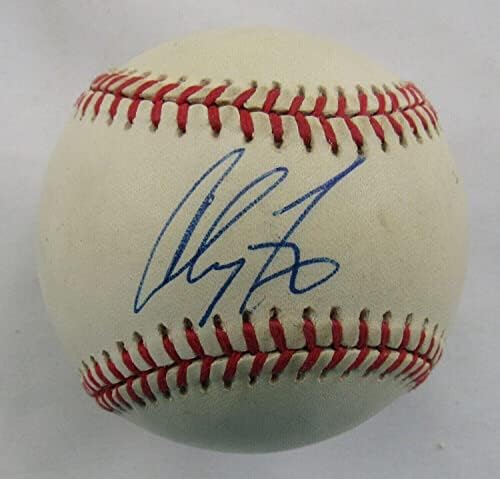 Енди Фокс потпиша автоматски автограм Бејзбол JSA II35281 - Автограмирани бејзбол