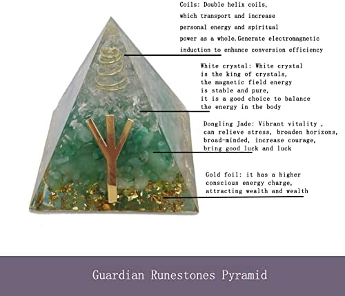 Крикидор, Руна Пирамида, Оргонска Пирамида Кристална Енергија Генератор Оргонит Балансирање За Заштита Медитација Терапија За Ослободување Од