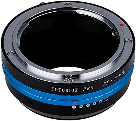 Адаптер за монтирање на леќи Fotodiox Pro, за леќи Mamiya Ze до Nikon 1-серијални камери без огледала
