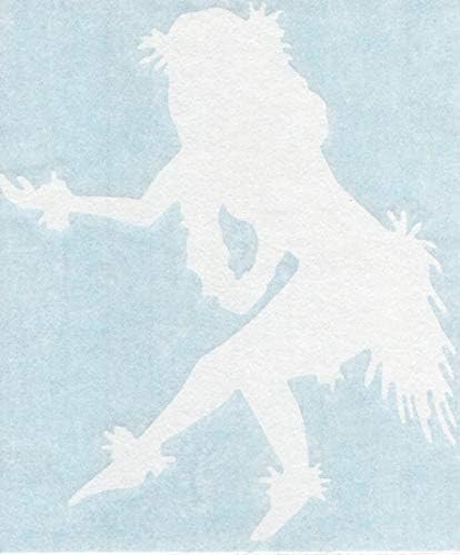 Хула Танчерка Девојка-Традиционален Танц Хаваи Вахин - Тропски Хаваи Флорида Остров Плажа-Автомобили Камиони Мопед Шлем Хард Шапка Автомобилски