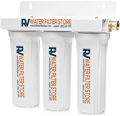 RV Filter Filter Store Essential System Portable RV Filter Filter System со железо и тешки метали филтрација на вода + гаранција