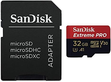 Sandisk Extreme Pro 32GB V30 A1 Microsdhc Мемориска Картичка Работи Со Dji Беспилотни Летала Серија Mavic 3 Класичен U3 4K UHD UHS - Јас