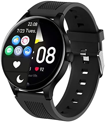 Livego Smart Watch За Мажи Жени, 2023 1.3 IP68 Водоотпорен Паметен Часовник За Андроид Телефони Компатибилен iOS iPhone, Фитнес Тракер