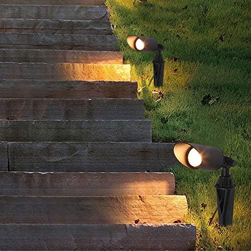 GJCQZQ патеки на патеки 7W LED SPOT STIGHTS ВИДОВИ ВИДОВИ Водоотпорен LED пејзаж LED пејзаж тревници Флексибилни агол Прилагодливи во
