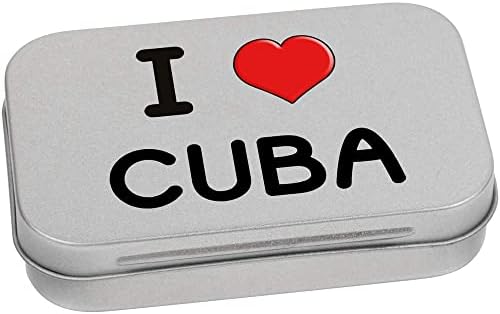 Azeeda 80mm 'I Love Cuba' Metal Hinged Clag/Cox/Coster