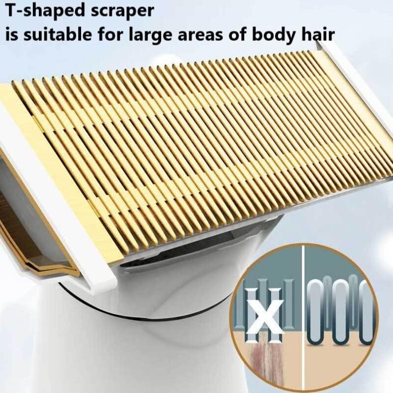Надграден 5 во 1 електричен бричење за жени безболен жилет бикини тример безжичен женски избришувач на косата на лицето