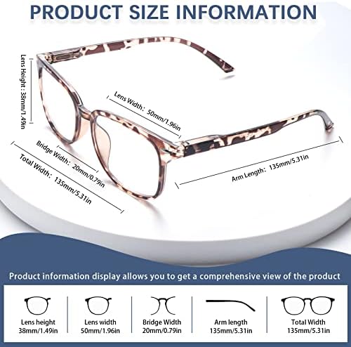 Stastend Прогресивно мултифокално анти -сино светло за читање очила за жени и мажи рамка за очила за очила