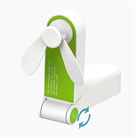 Jkyyds fan-USB Mini преклопување на вентилаторот Електричен преносен рачен рачен рачен ладилник за ладилник за креативно полнење на десктоп