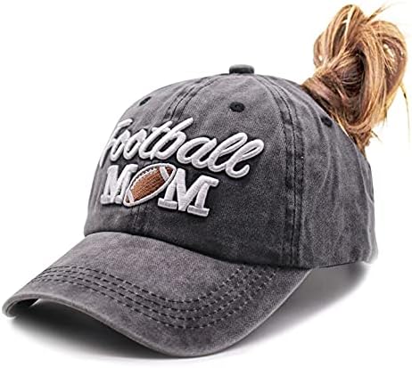 Манмеш Хат бејзбол мајка конска опашка бејзбол капа неуредна бујна гроздобер измиена потресена дрска обична капа за жени