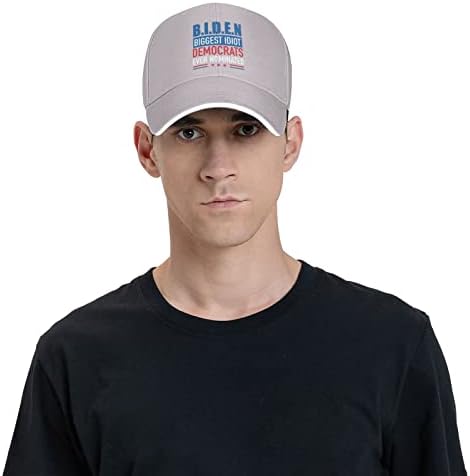 Ванс капа про-Трамп глупав и Дамбер Анти-Биден Харис 2024 Бејзбол капа човек бејзбол капа