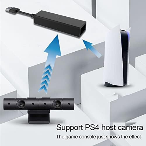 Адаптер за адаптер за адаптер за виртуелна реалност Margotqq PS5 Adapter USB 3.0 до PS5 адаптер кабел мини камера до PS5 додатоци