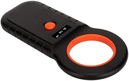 Читател на животински ознаки, рачен RFID читач на RFID Scarn Alarm Alarm Scanner LED дисплеј Стабилна изведба за управување со