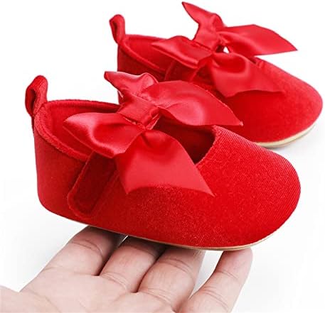 Девојки за девојчиња Zanjkr, кои шетаат чевли за новороденчиња, солиден лак јазол, принцези чевли меки ѓон на подот боси нелични чевли