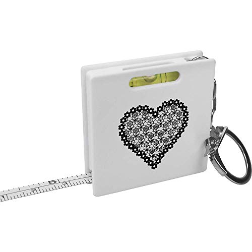 Алатка за мерење на лента за склопување „чипка срце“/алатка за ниво на дух