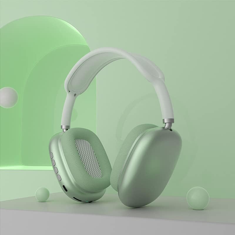 Jzrh безжична слушалка на глава, со микрофон, безжични слушалки за уво Bluetooth, 3Д бас, мемориска пена за уво, време за детска
