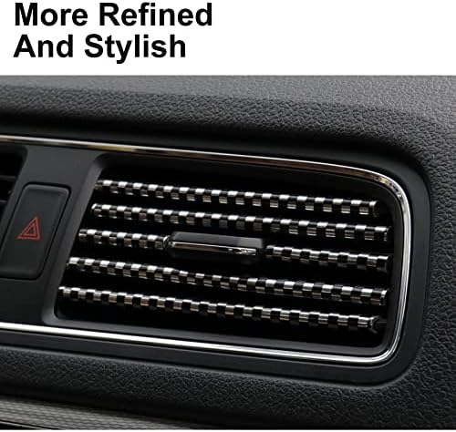Singaro 20 парчиња автомобил климатик за климатик, декоративни ленти, украсни декоративни ленти за DIY, универзални за повеќето воздушни
