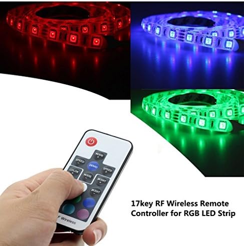 SPE USB Пристрасност Осветлување СО RF Далечински Управувач ЗА HDTV-Мали-Мулти-Боја RGB-USB Led Осветлување Лента Со Затемнување ЗА