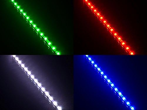 ATTAV Magnetic RGB LED ленти светла за компјутерски компјутер - 2PCS 12inches LED лента комплет со RF далечински управувач