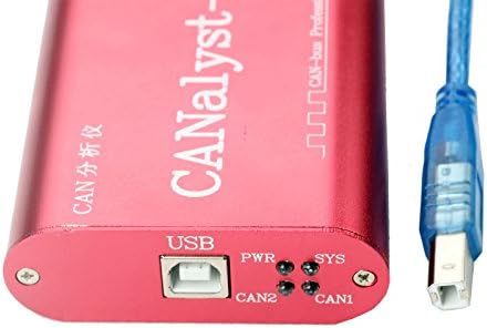 CANALYST-II USB Да Може Анализатор МОЖЕ-Автобус Конвертор Адаптер Поддршка ZLGCANpro