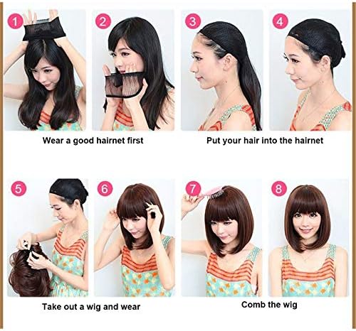 Andongnywell кадрава омбре црна коса перики за жени синтетички среден дел перика за перика костум костум костум перика