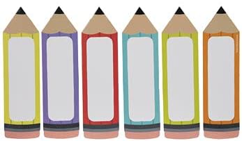 Снабдување во училница за празно намалување на моливчињата, огласни табли - 36 парчиња - 6 x 6 инчи