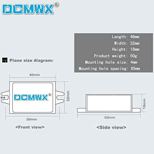 Конвертерите на напон на DCMWX Buck 24V Намалете се на 12V чекор надолу за напојување на автомобили Влез DC15V-40V излез 12V1A2A3A4A5A6A