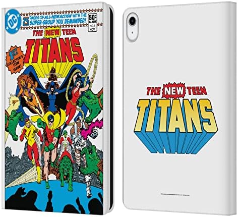 Дизајн на главни случаи официјално лиценцирана правда лига DC Comics Нова 1 група тинејџерски титани стрип уметност кожна книга паричник