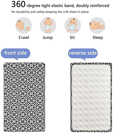 Решетки тематски опремени мини чаршафи, преносни мини креветчиња за кревет