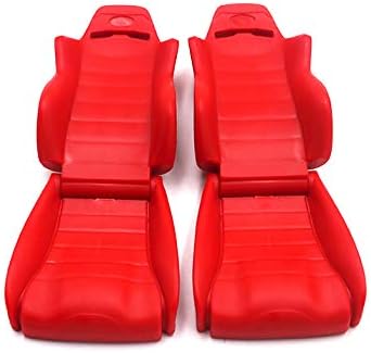 Кикс трки тврди пластични седишта за автомобили за 1/10 RC Crawler Car Axial Wraith
