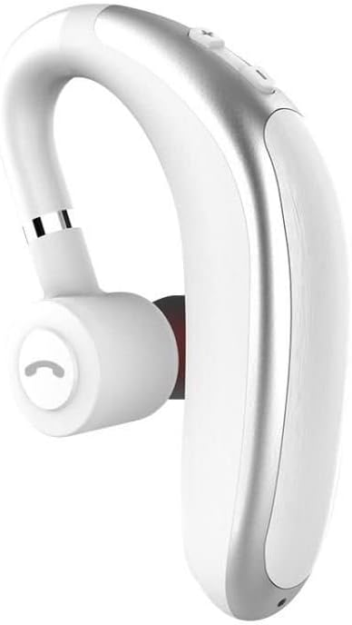 Безжичен единечен уво Bluetooth 5.1 слушалки, откажување на бучава безжични ушни уши со вграден микрофон, слушалки за уво за лаптопи