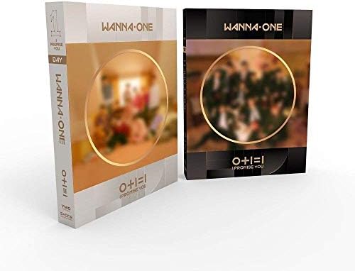 YMC Entertainment Wanna One - 0+1 = 1 Ви ветувам [Ден+ноќ Вер. Поставете] 2CD+Photobook+Photocard+Mirror Card+Tazo