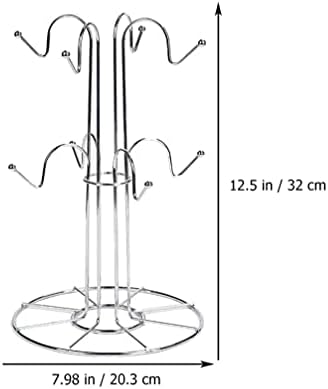 Кригла чаша држач за чаша железо Stemware виси решетката ретро вино стакло за складирање лоза форма Goblet updown организатор за куќни