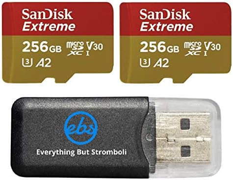 Sandisk Extreme V30 A2 256gb MicroSD Картичка ЗА DJI Mavic Mini 2, Mavic Mini, Mavic Air 2 Беспилотно Летало-C10 U3 A2 Пакет со 1