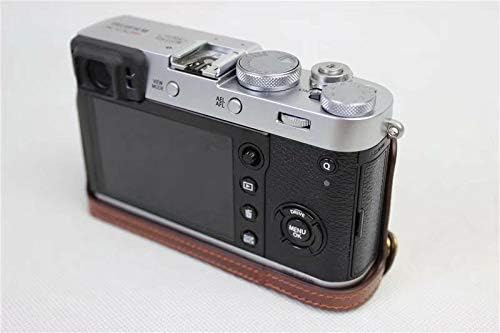 Стп Кожа Половина Тело Камера Покритие торба долниот Случај За Фуџи ФУЏИФИЛМ X100F