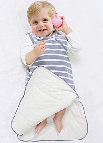 илилмо Цела Сезона доенчиња Бебе Вреќа за Спиење лопатки 0-36 месеци Вреќа За Спиење Без Ракави Топли Меки Ќебиња За Носење До1. 5