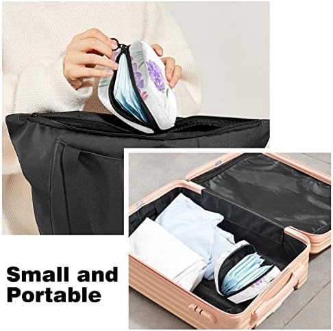 Торбичка за складирање на сал -салфетка Оријукан, торбичка за менструална чаша, преносни санитарни салфетки за чување торби за складирање