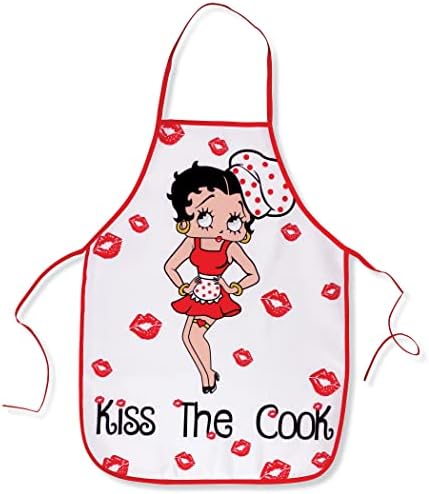 Бети Буп Бакнеж на кујната за готвење и престилка за скара