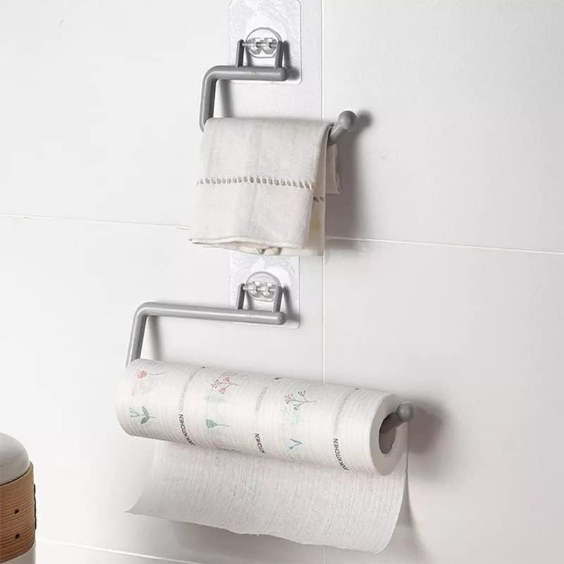 Haалеј хартиени држачи за хартија држач за хартија ролна wallид монтиран пешкир кујна бања бања кабинет партал закачалка