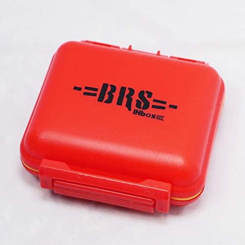 BRS Inbox 3.0 Мулти употреба Црвена комунална комунална кутија | Разновидни поделени отстранливи прегради за завртки и резервни