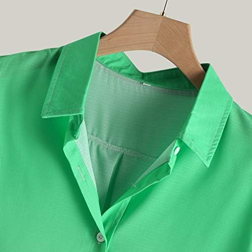 HDDK летни обични кошули за машки кратки ракави летни плажа врвови градиент лепенка лесна гроздобер кошула