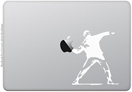 Kindубезна продавница MacBook Pro 13/15 /12 Налепница за налепници MacBook Banksy Morotoff Guy 12 /13 White M780-1213-W