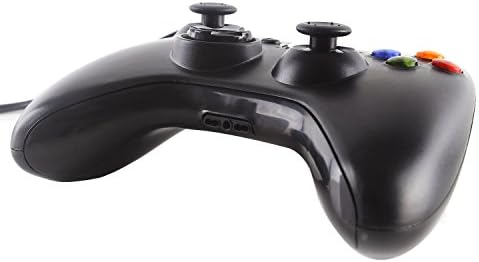 ИЗМЕШАЈТЕ-Пуштете USB Жичен Контролер За Xbox 360 Конзола И КОМПЈУТЕР - Црна