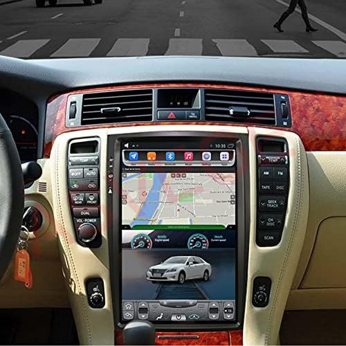 ASVEGEN 12.8 Инчен Допир Вертикален Екран Автомобил Стерео За Тојота Круна 2004-2012, Андроид 9.0 4+64G IPS 1080P GPS Навигација Аудио