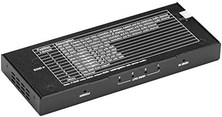 Црна кутија 4-порта за порт 4K 60 Hz 4: 4: 4 HDMI 2.0 UHD HDCP 1.4/2.2