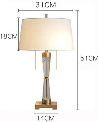 Zhyh Кристална маса за ламба Спална соба Едноставна маса во кревет луксузна господар спална соба пост-креветна ламба