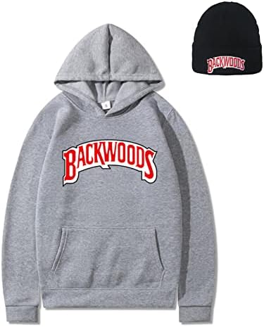 Vesnish ​​Unisex Backwoods Hoodie Backwoods Casual Pullover Sweatshirt Backwoods Tracksuit Backwoods Casual Hoddies со капа